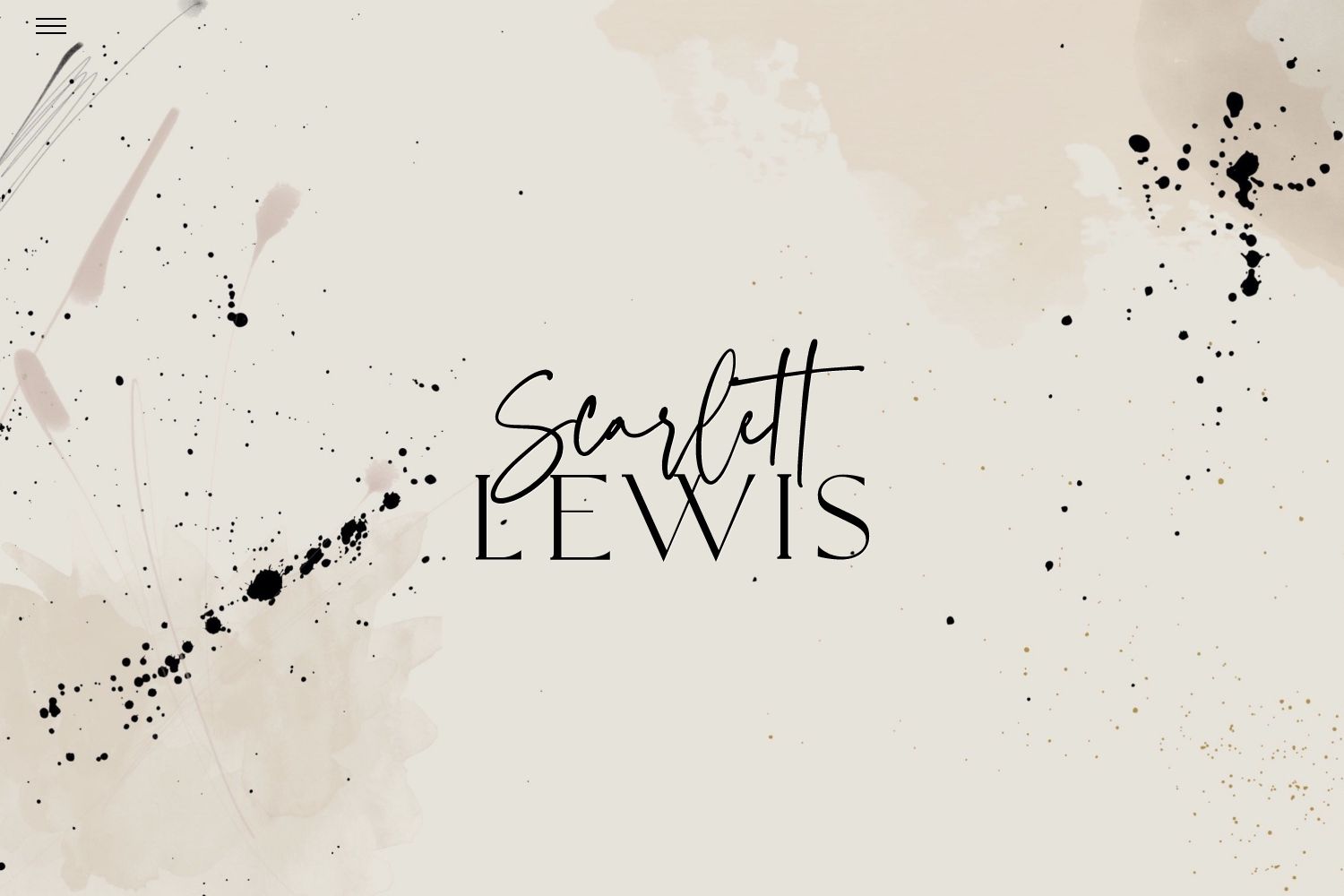 Lewis Wedding Website