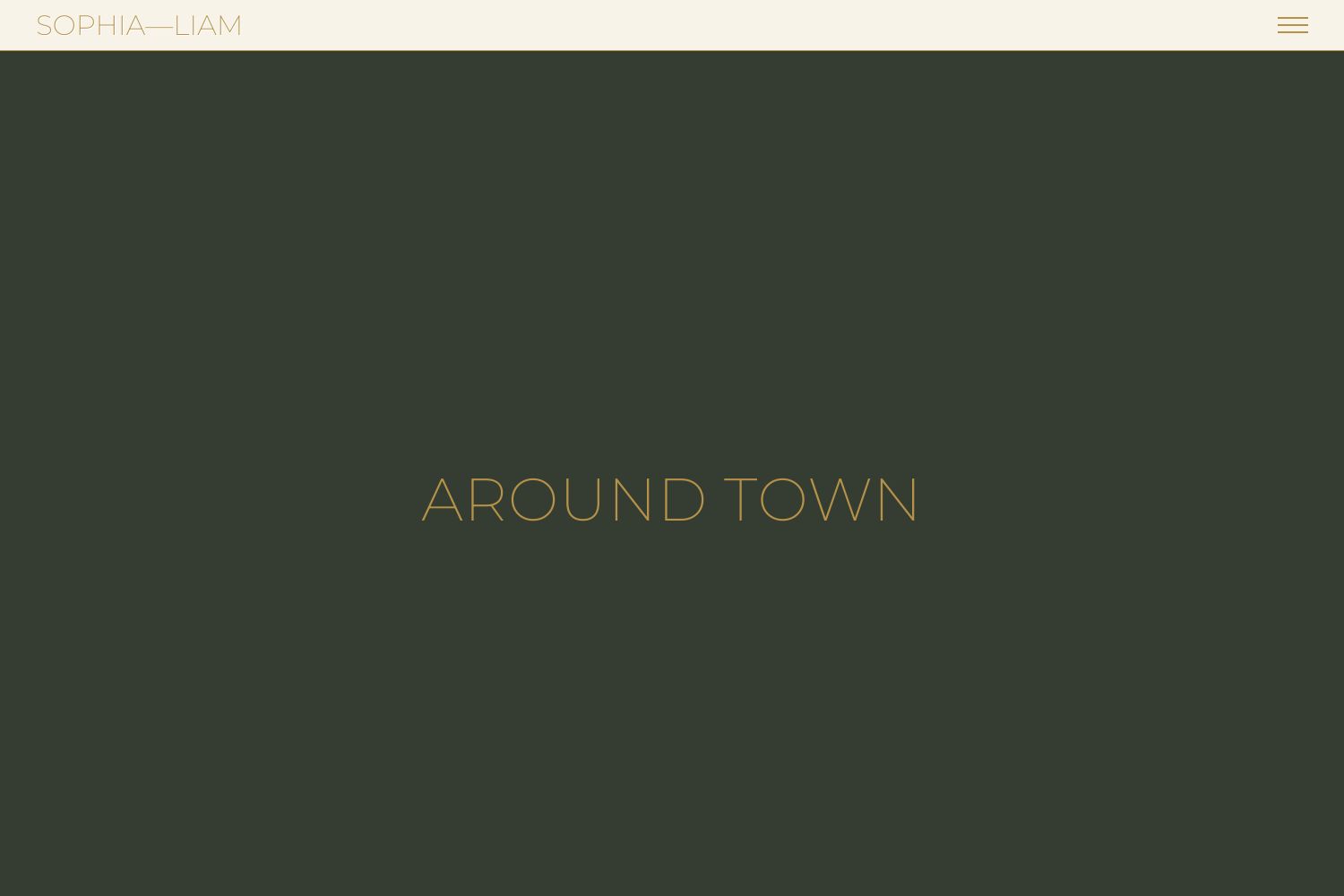 Liam Wedding Website