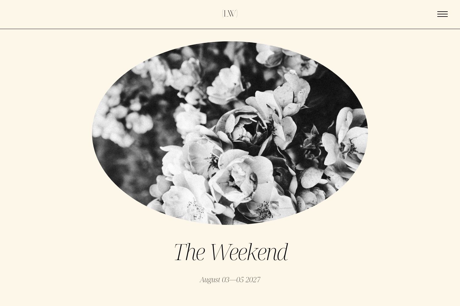 Livie Wedding Website