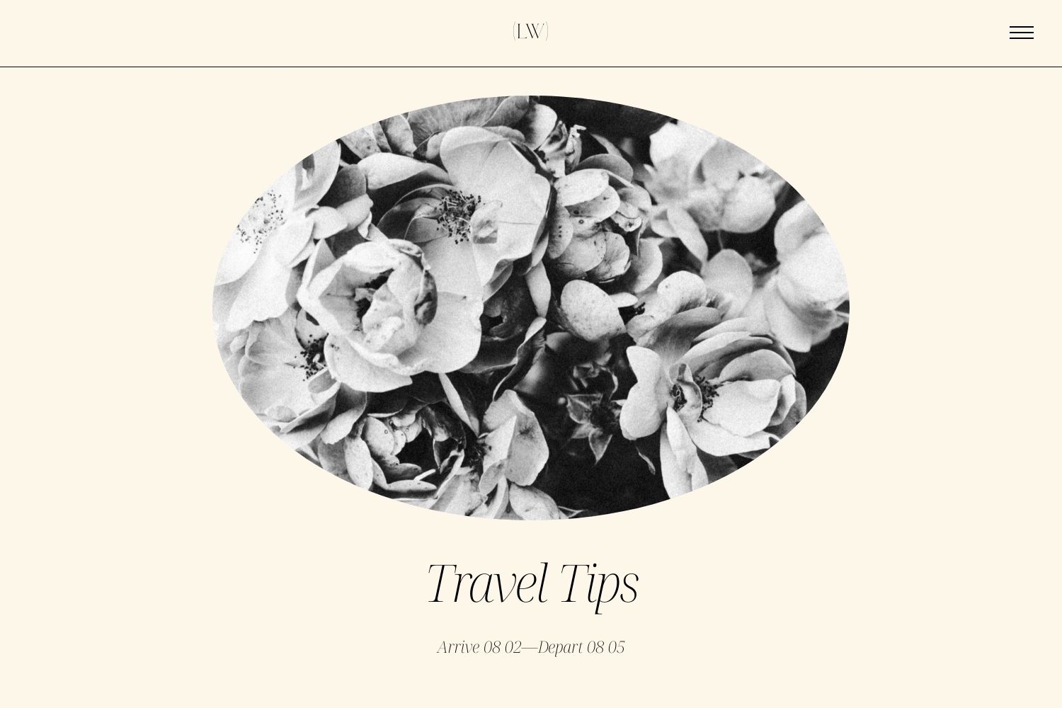 Livie Wedding Website