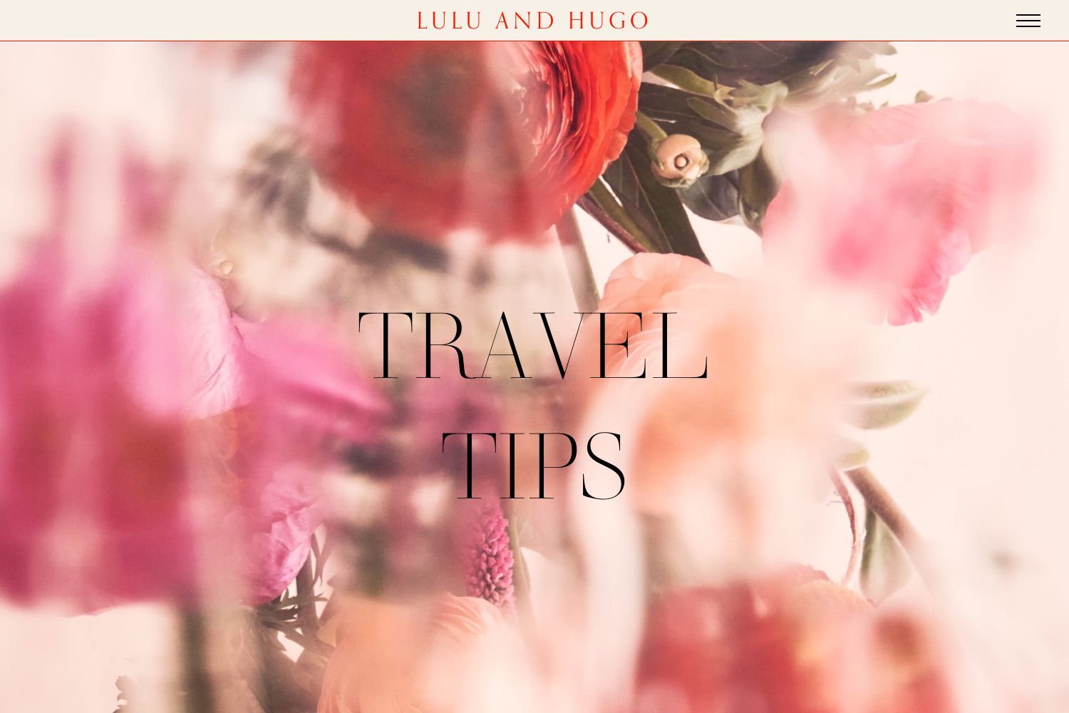 Lulu Wedding Website