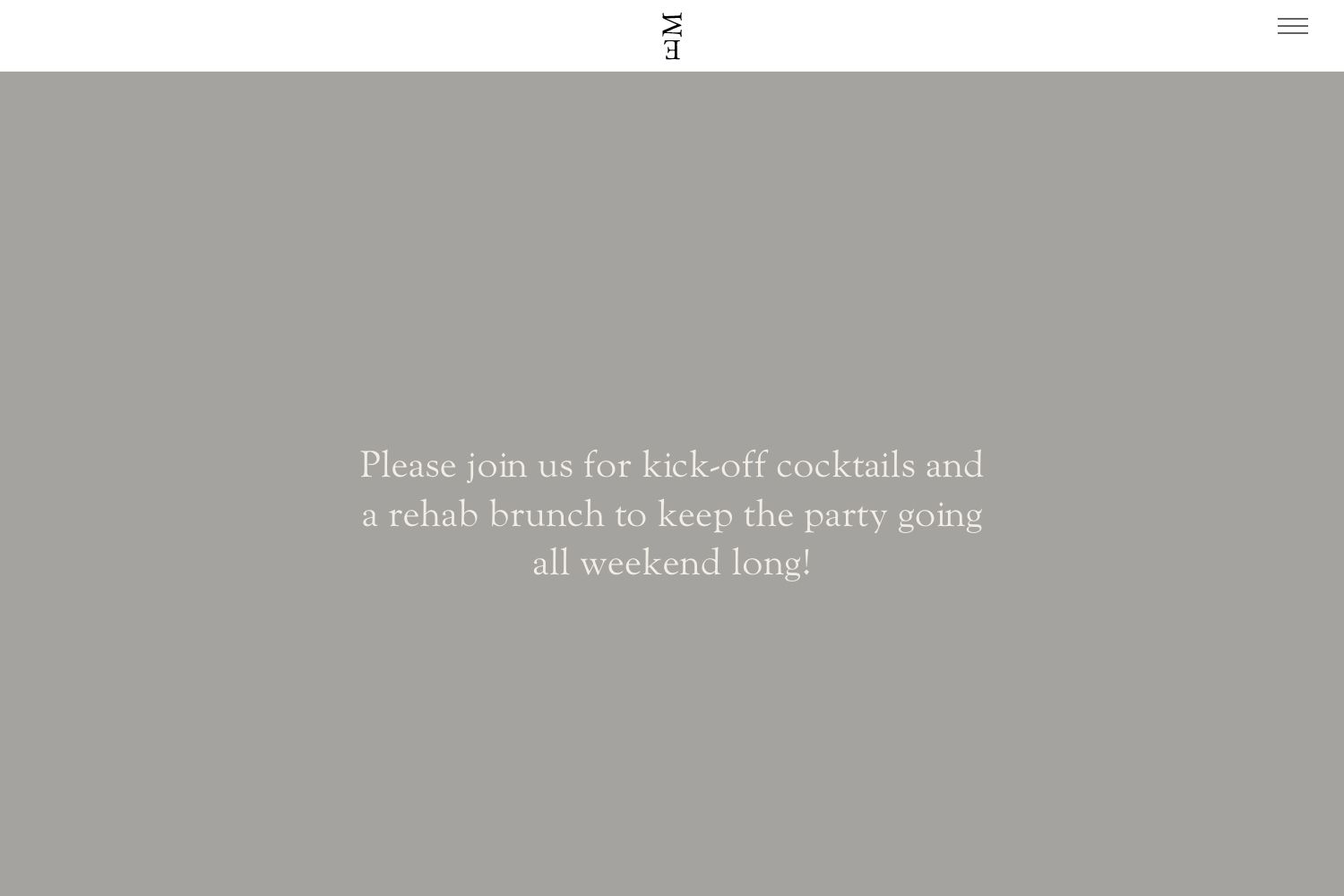 Mason Wedding Website