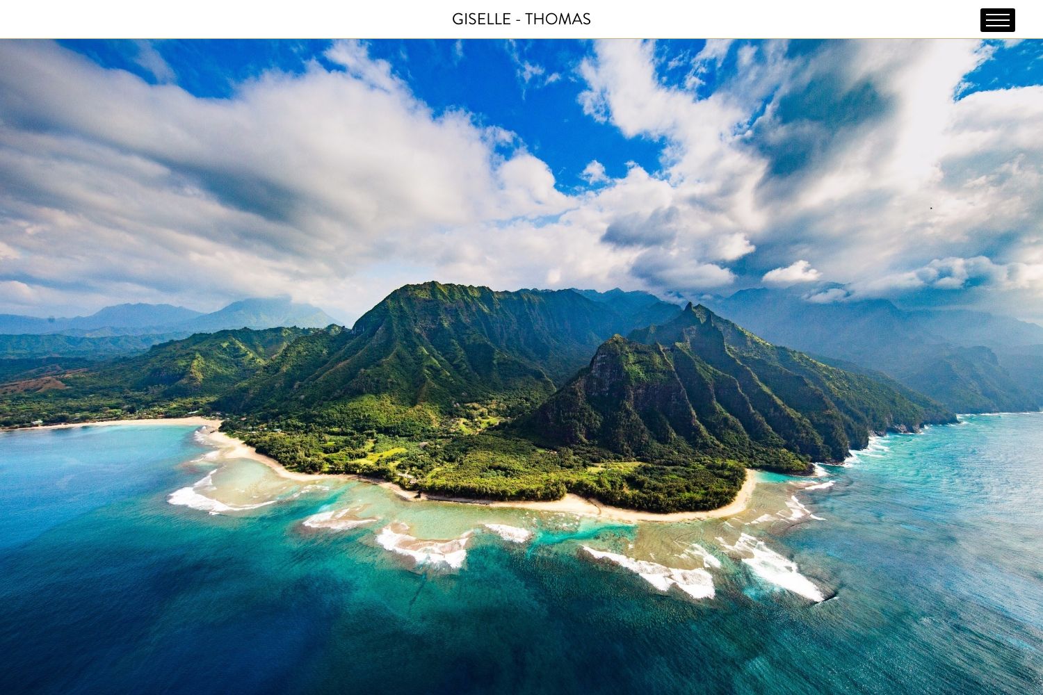 Plunge 01 Wedding Website