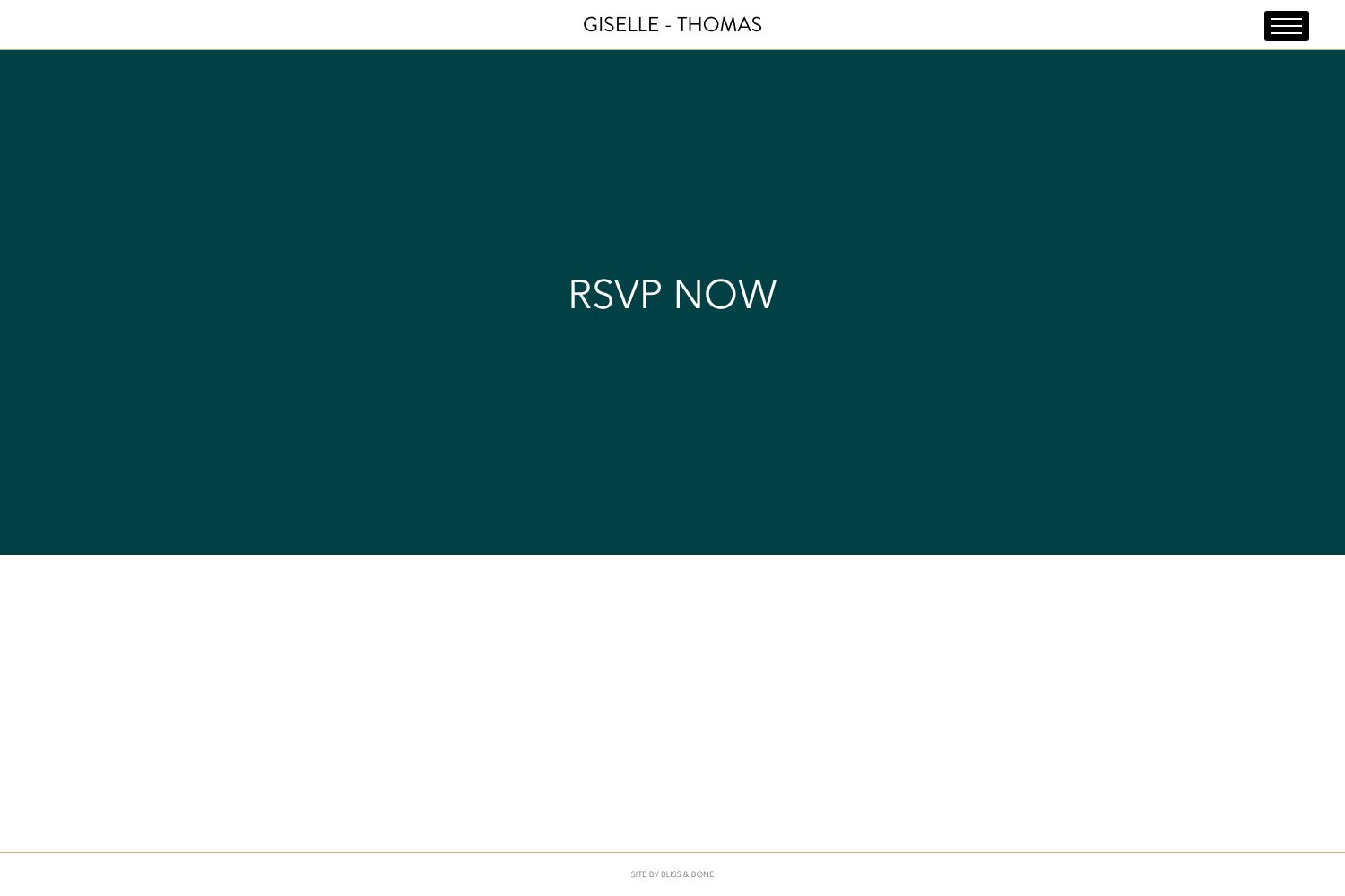 Plunge 01 Wedding Website