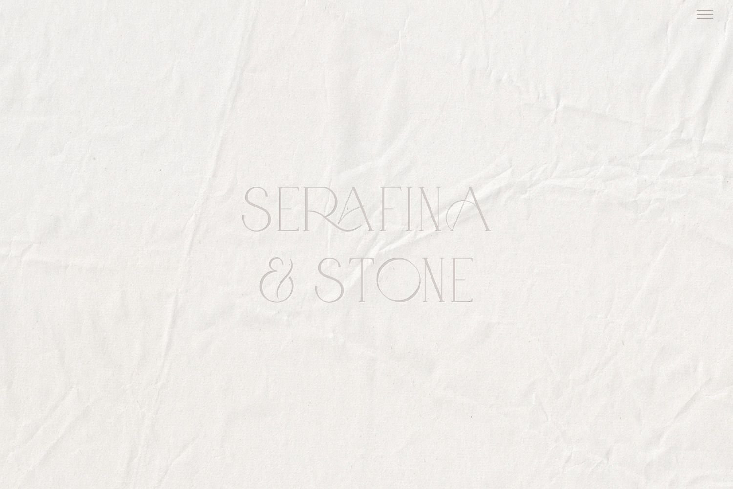 Stone Wedding Website