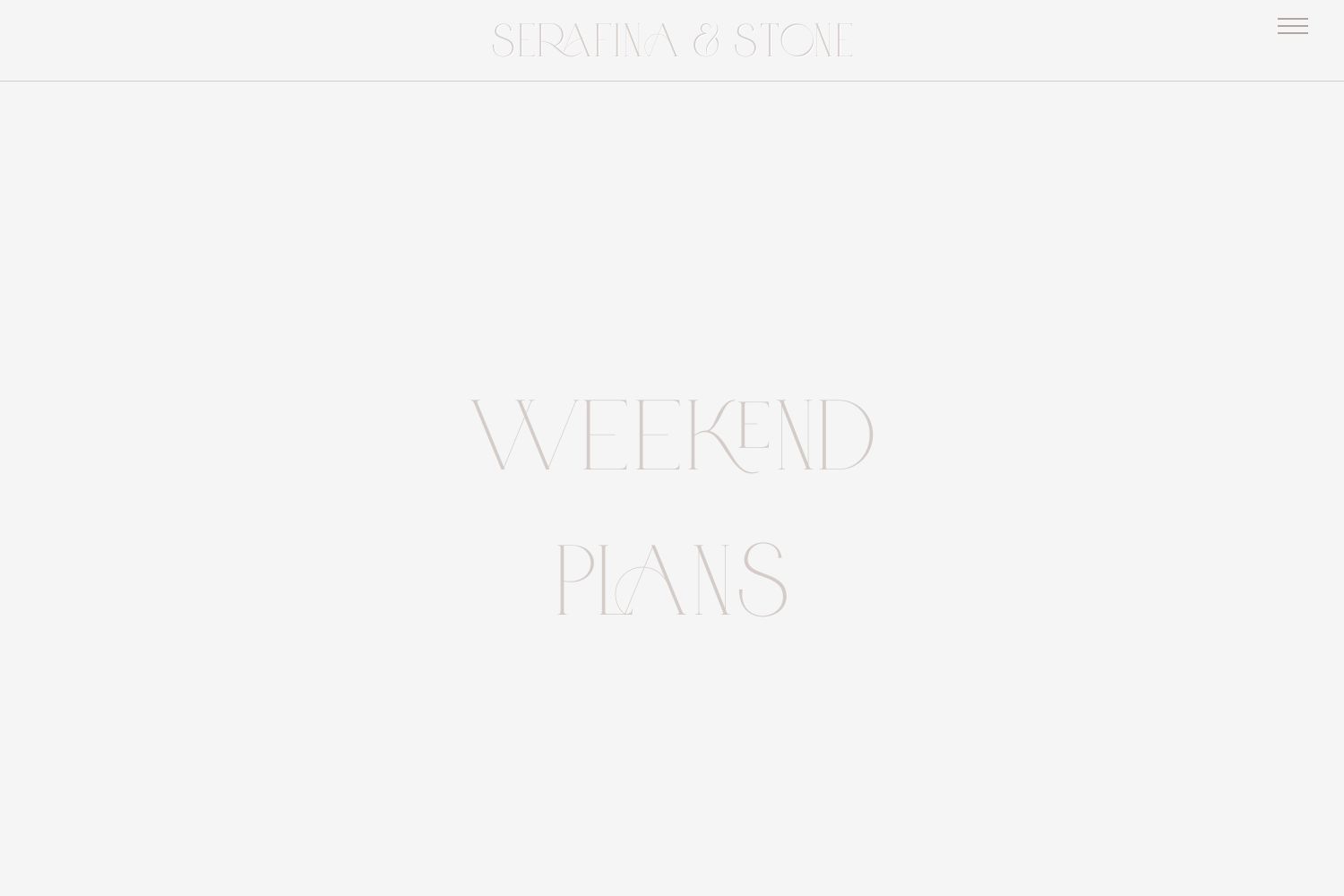 Stone Wedding Website