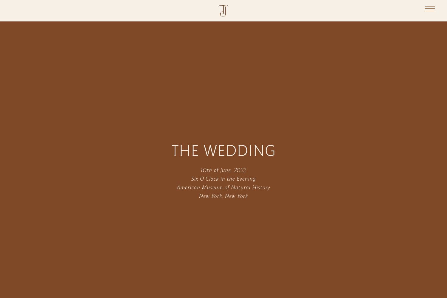 Tara Wedding Website