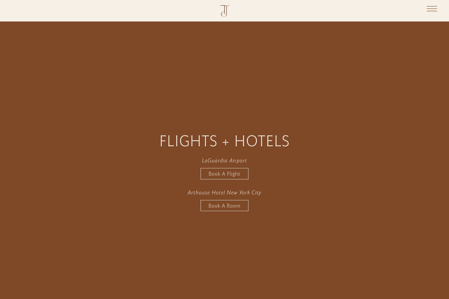 Tara Wedding Website