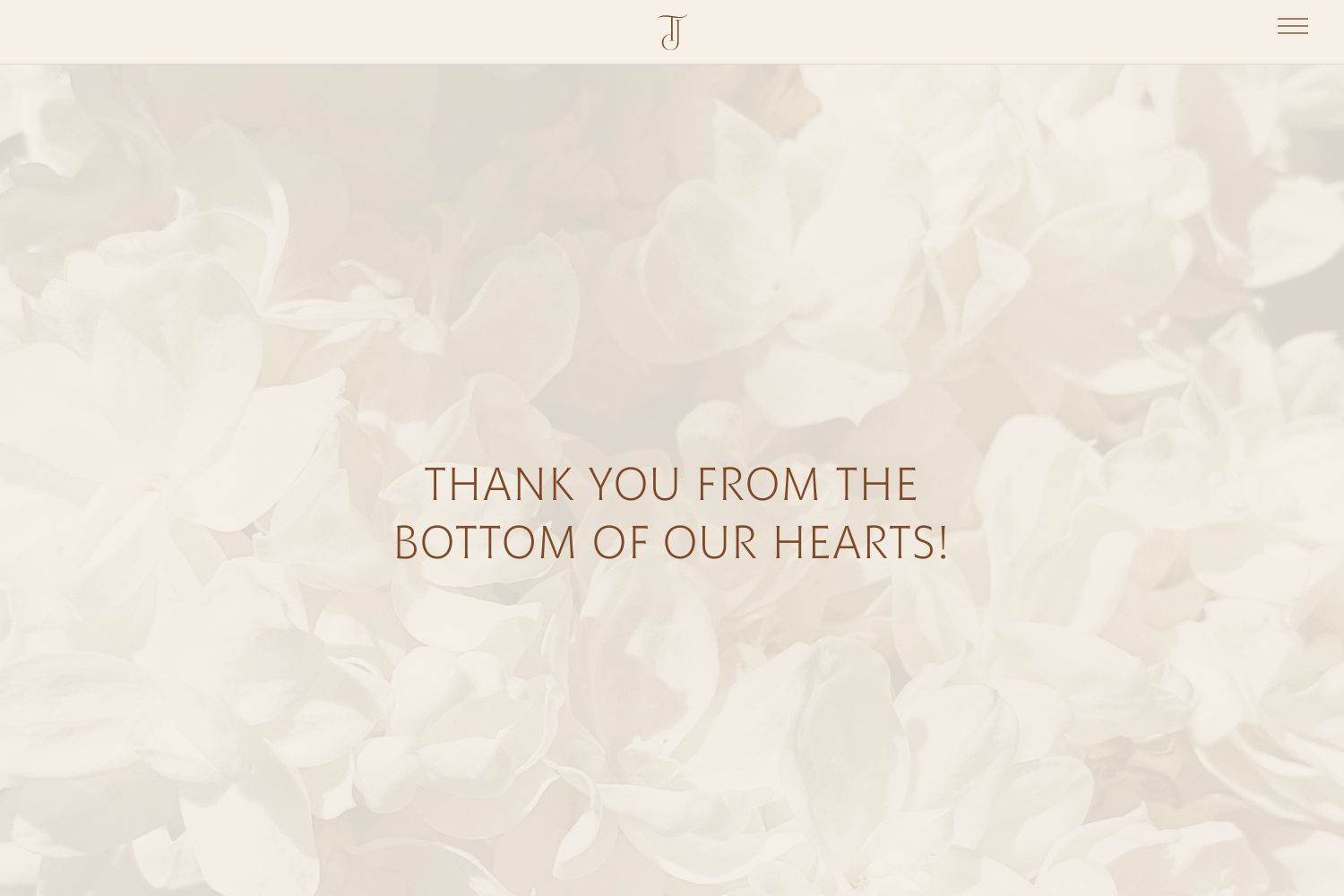 Tara Wedding Website